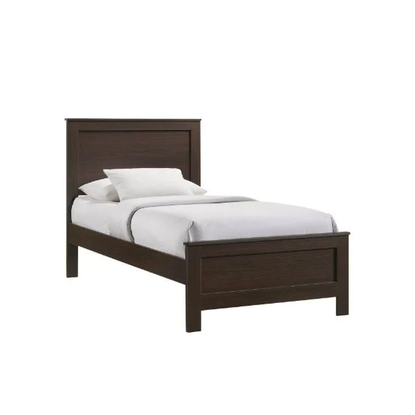 Sami Brown Youth Twin Panel Bed in