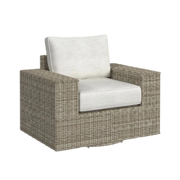 Carmona Natural Swivel Chair