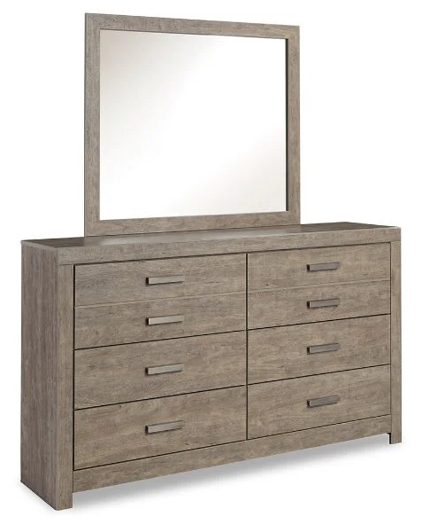 Culverbach Gray Dresser and Mirror