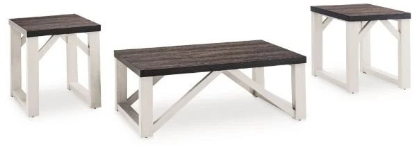Dorrinson Beige Table (Set of 3)