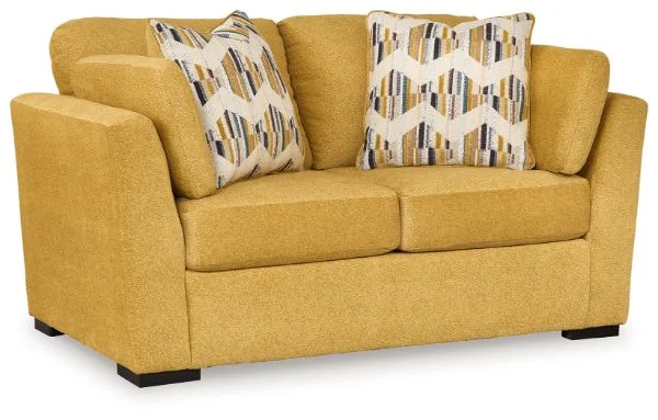 Keerwick Yellow Loveseat