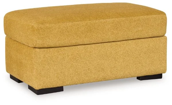 Keerwick Yellow Ottoman