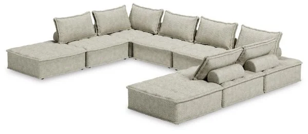 Bales Beige 8-Piece Modular Seating