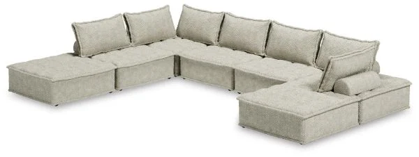 Bales Beige 7-Piece Modular Seating