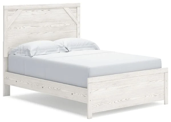 Gerridan White Full Panel Bed