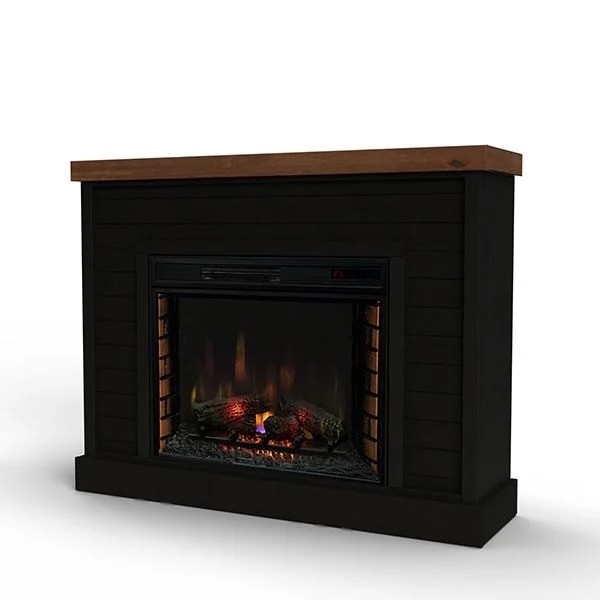 Washington Black Fireplace Mantel