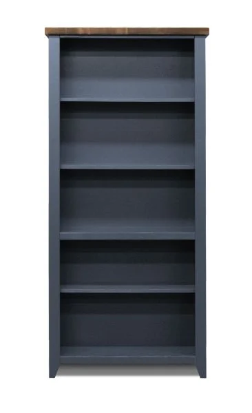 Nantucket Blue Bookcase