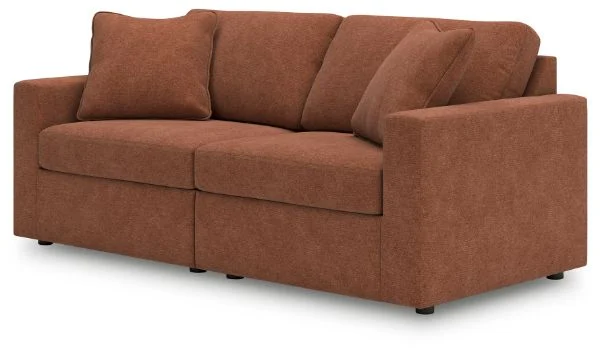 Modmax Orange 2-Piece Sectional