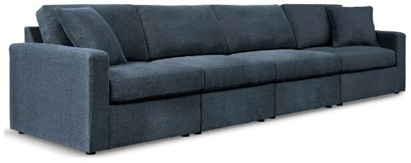 Modmax Blue 4-Piece Sectional