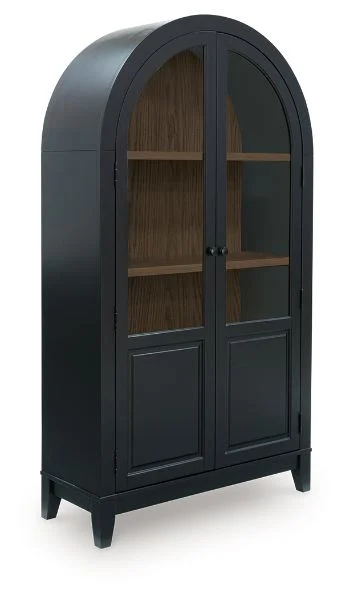 Dagandale Black Accent Cabinet