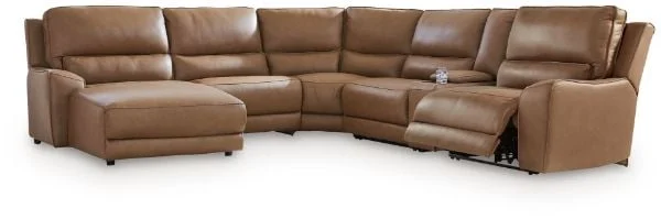 DeepWakes 6PC Power Reclining Sectional w/Chaise