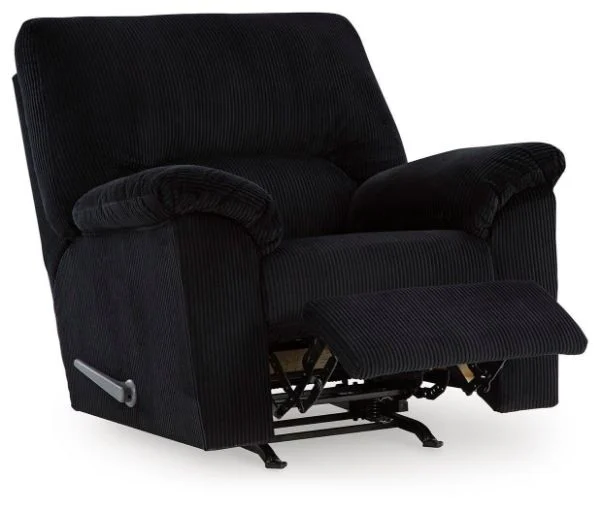 SimpleJoy Black Recliner