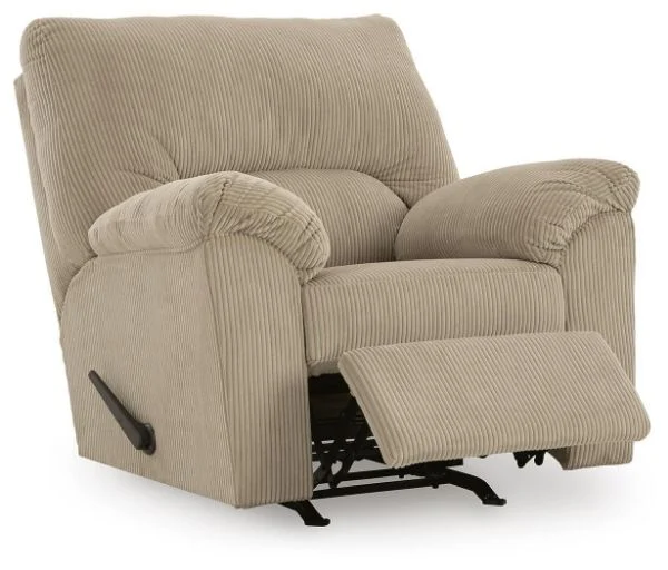 SimpleJoy Beige Recliner