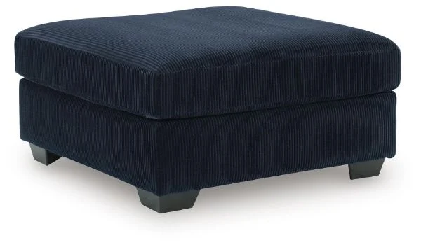 SimpleJoy Blue Oversized Accent Ottoman