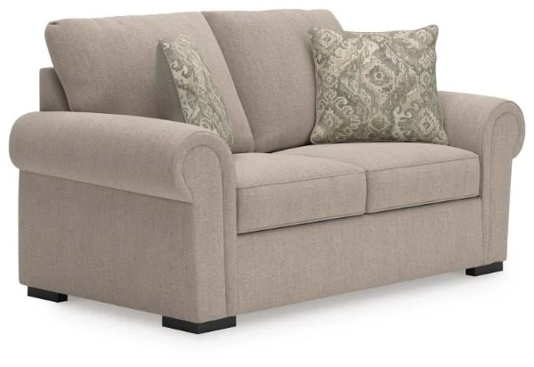 Sararose Beige Loveseat