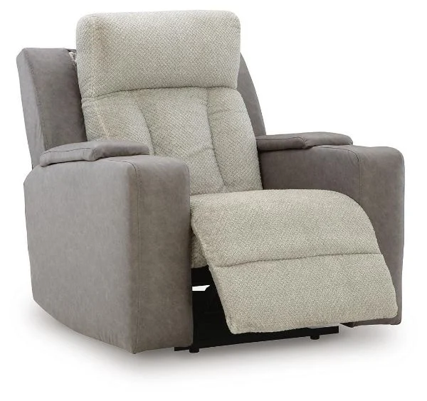 WhipLash Beige Power Recliner