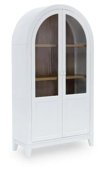 Dagandale White Accent Cabinet