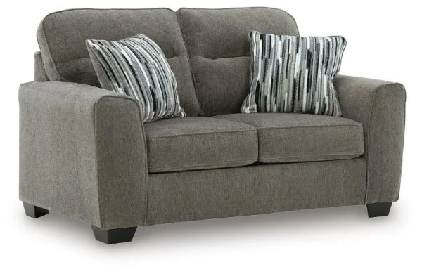 Olten Gray Loveseat