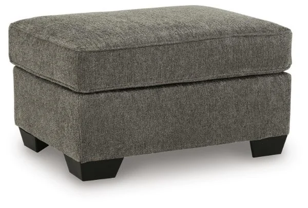 Olten Gray Ottoman