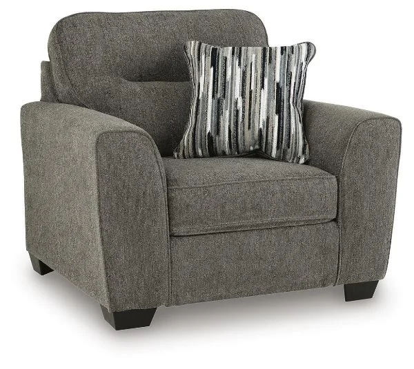 Olten Gray Oversized Chair
