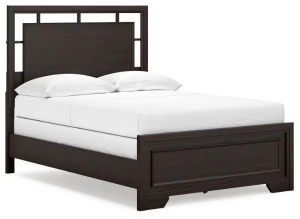 Covetown Brown Full Panel Bed