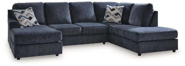 Albar Place Blue 2-Piece Sectional