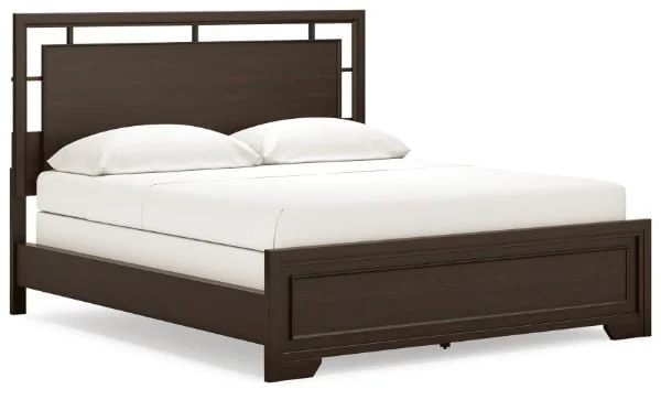 Covetown Brown California King Panel Bed