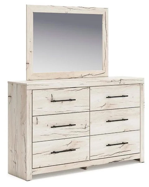 Lawroy Natural Dresser and Mirror