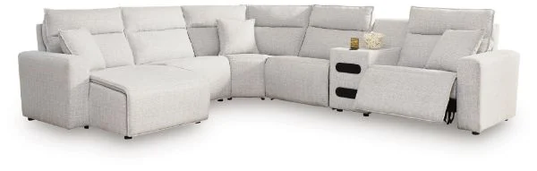 Modmax II Stone 6-Piece Reclining Sectional
