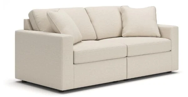 Modmax Beige 2-Piece Sectional
