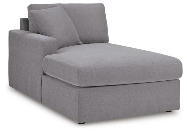 Modmax Gray Left-Arm Facing Corner Chaise