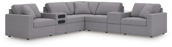 Modmax Gray 7-Piece Balanced Sectional