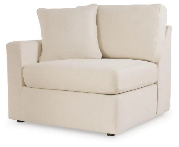Modmax Beige Left-Arm Facing Corner Chair