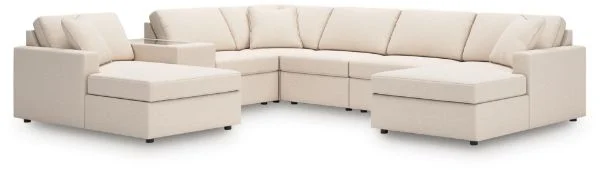 Modmax Beige 7-Piece Sectional