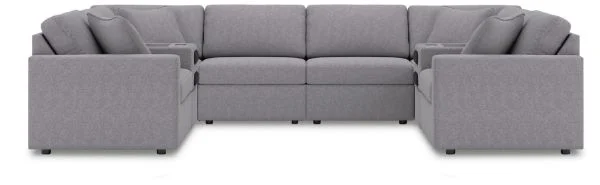 Modmax Gray 8-Piece Sectional