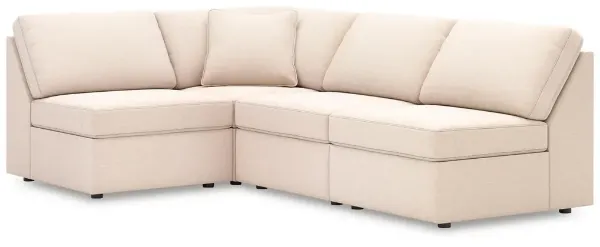 Modmax Beige 4-Piece Sectional