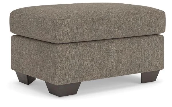 Triston-Peaks Brown Ottoman