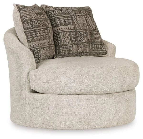 Soletren Beige Accent Chair