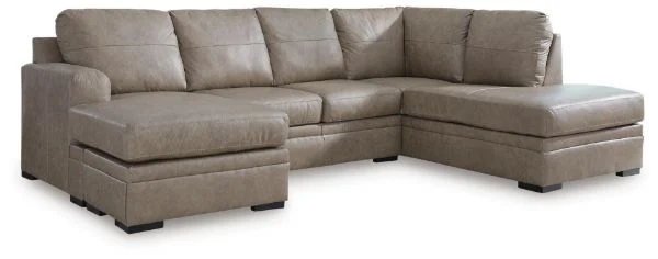 Amuleto Brown 2-Piece Sectional with Chaise