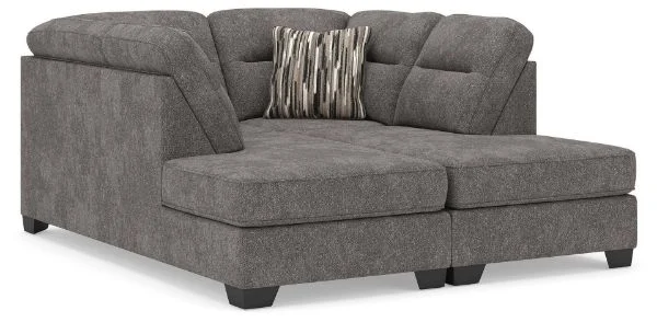 Olten Gray 2-Piece Super Chaise