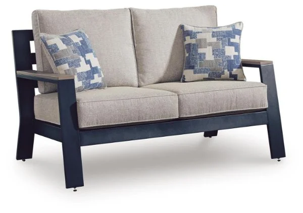 East Beach Outdoor Loveseat with Cushion