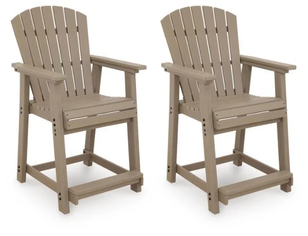 Seacliff Beach Outdoor 2 Pack Barstool