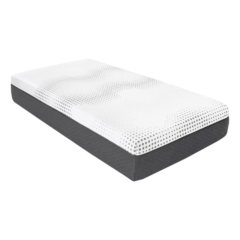 12" Twin Green Tea Gel-Infused Memory Foam Hybrid Mattress