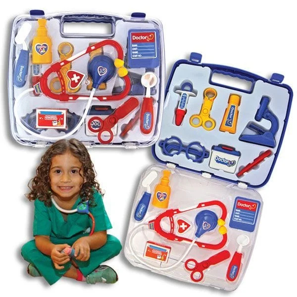 13-PieceKid's Doctor or Nurse Kit, Encourage Future Health Professionals!*