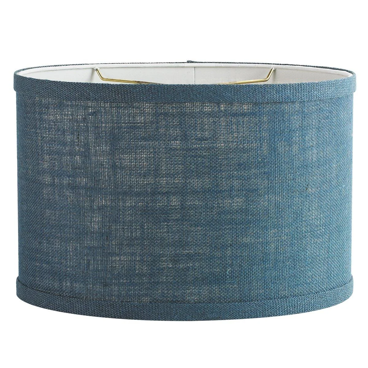 14" Oval Burlap Shade