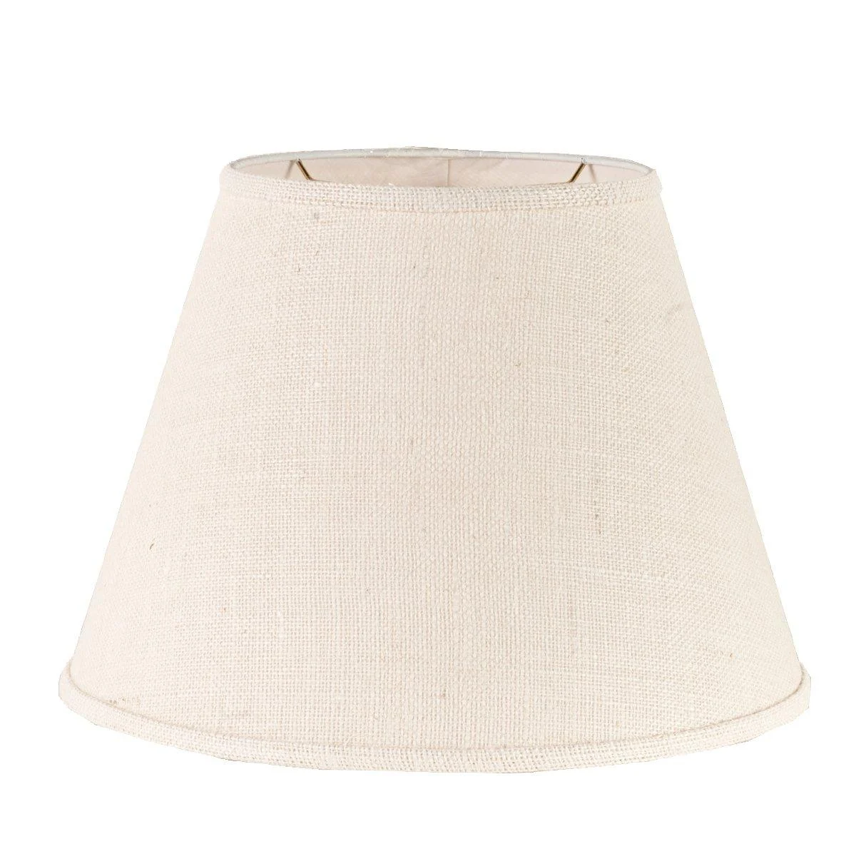 18" Burlap Empire Lamp Shade