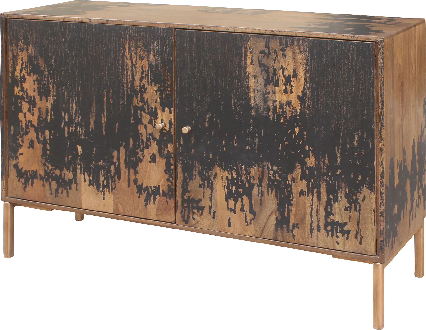Aceituno Black Sideboard