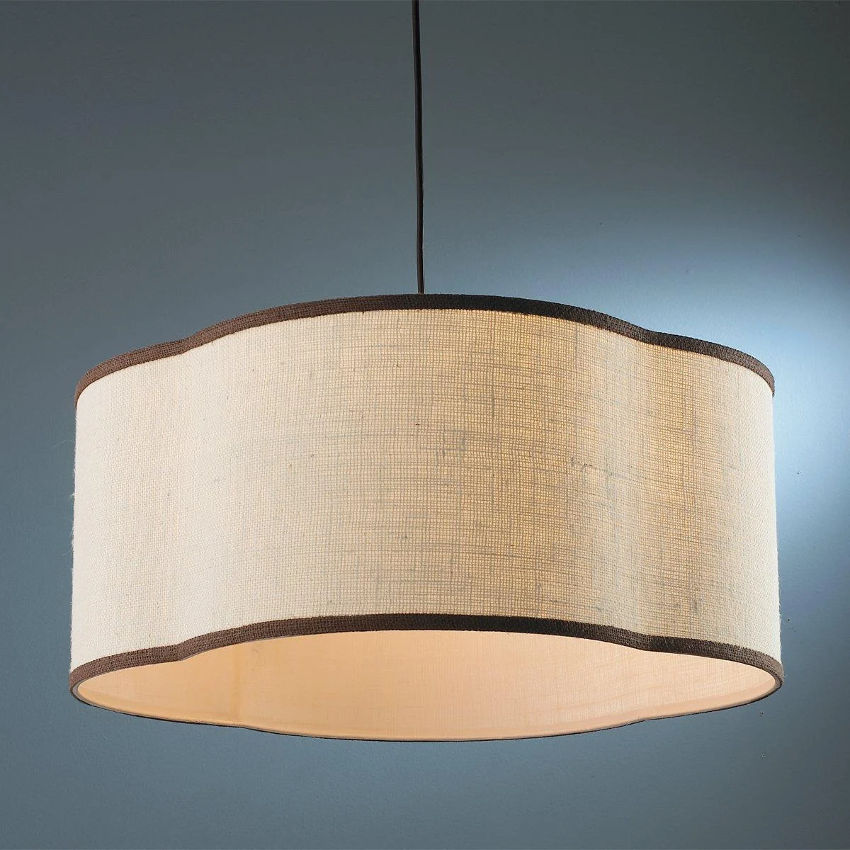 24" Quatrefoil Shade Pendant