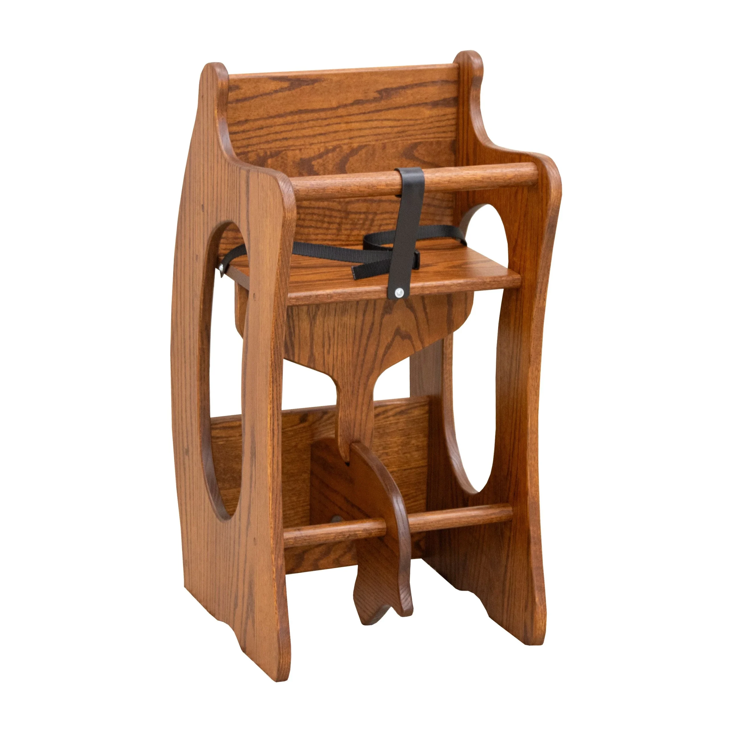 3-in-1 Oak Wood High Chair | MC