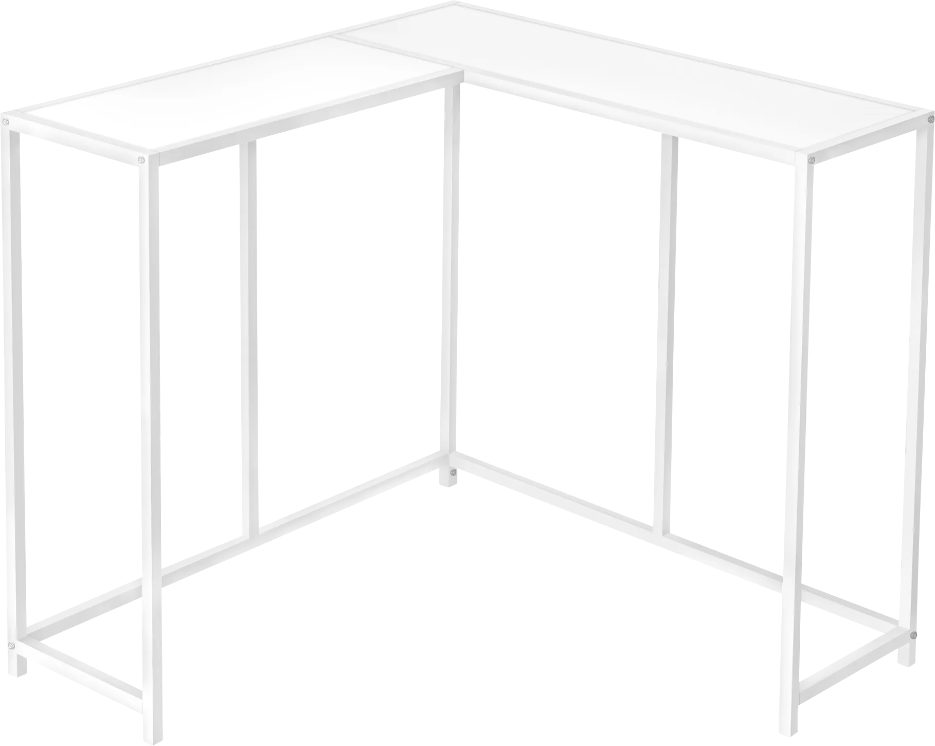 Aisquith White Sofa Table